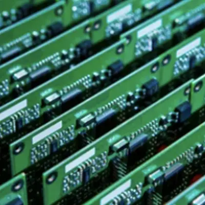 Bandwidth Upgrades |Close up picture of a row of circuit boards - CableServ
